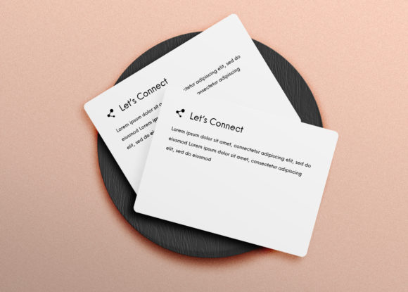 3D Card Mockup PSD: Editable and Beautiful for Business and Creative Needs