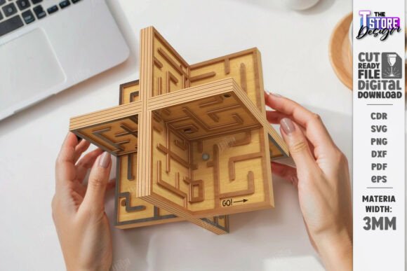 3D Labyrinth Maze Puzzle Laser Cut CNC: A Strategic Tool for Creative and Practical Applications