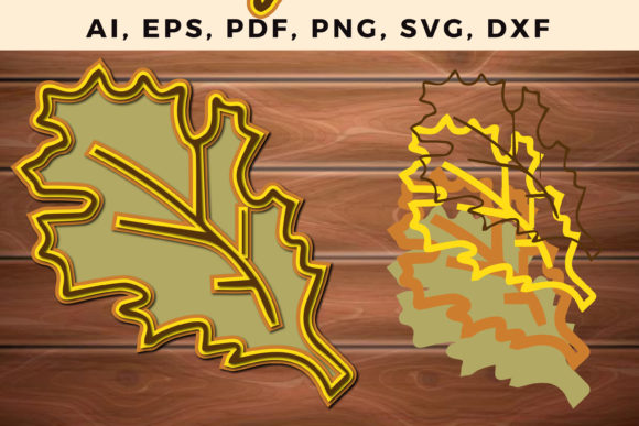 3D Layered Autumn Leaf SVG: A Creative Tool for Business Growth