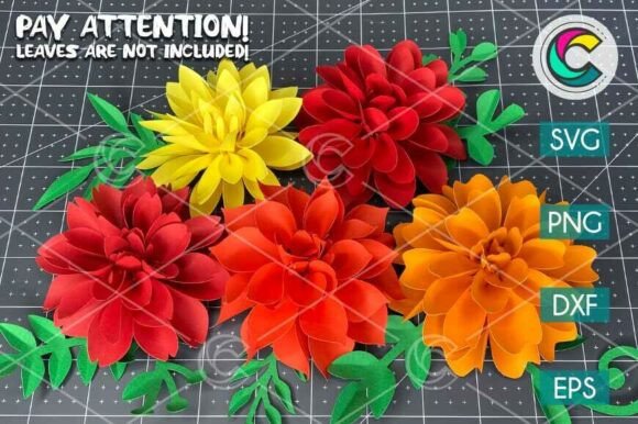 3D Paper Flower SVG Bundle: A Creative Digital Resource for Designers and Crafters