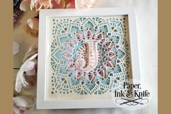 3D Papercut Shadowbox Monogram Alphabet: A Creative Craft for All