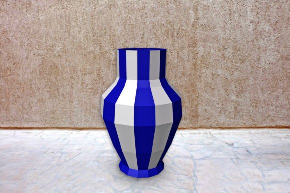 DIY Vase 3D Papercraft