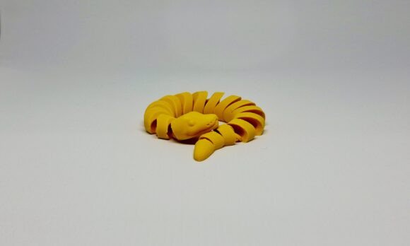 Flexi Python Snake Articulated 3D Printable: Bring Your 3D Prints to Life